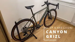 New 2024 Canyon Grizl CF SL 6 with SRAM APEX AXS