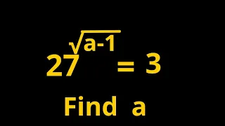 You should know this trick || Exponential equation involving Radical || Algebra challenge