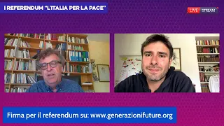 Di Battista - I referendum "L'Italia per la pace" con Ugo Mattei (25.04.23)