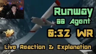 Runway 00 Agent 0:32 (World Record Tie - Live Reaction, Explanation & History!)