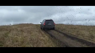 Любительский OFF-ROAD. Volvo XC90 и  Opel.