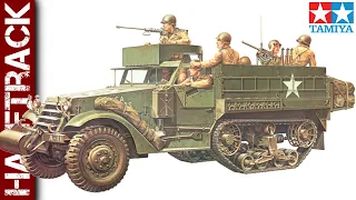 Building the Tamiya US M3A2 Halftrack (1/35 scale model)