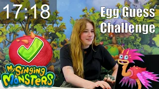 My Singing Monsters | Guess That Egg Challenge (IMPOSSIBLE?!)