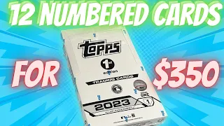 $350!!! 2023 Topps Series 1 1st Edition First Look!! Worth The Price?