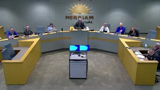 Merriam City Council Meeting: April 8, 2024