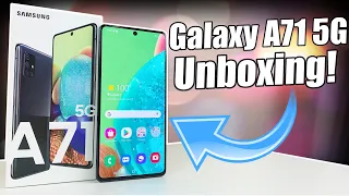 Samsung Galaxy A71 5G Unboxing & First Impressions!