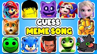 GUESS MEME & WHO'S SINGING | Netflix Puss In Boots Quiz, , Sonic Chippi Chapa, gegagedigedagedago