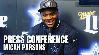 Micah Parsons Introduction Press Conference | 2021