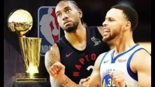 Toronto Raptors vs Golden State Warriors 2019 NBA Finals Game 6 Final Minutes