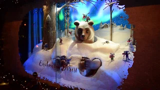 Hudson's Bay Window Displays in Toronto