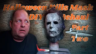 Halloween Kills Mask - Trick or Treat Studios - DIY Rehaul Tutorial at The Bar Downstairs - Part Two