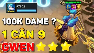 GÂY 100K DAME 1 ROUND VỚI GWEN 3 SAO + ĐỒ NHƯ HỌA SĨ | 1 MÌNH CÂN HẾT TEAM ĐỊCH SIÊU MÃN NHÃN