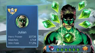 JULIAN GREEN LANTERN BUILD MUST BE ILLEGAL!! (onecombo delete)