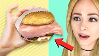 This RAW chicken sandwich is 100% EDIBLE