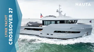 LYNX Yacht - Crossover 27 - 6.5MLN Support Vessel - boat tour esterni e cabine