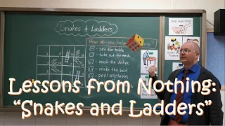 Simple ESL Speaking Game: "Snakes and Ladders"