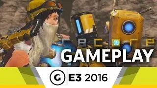 10 Minutes of ReCore Gameplay - E3 2016