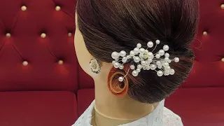 웨딩헤어 혼주머리 한복머리 💕 Wedding hair up style ウェディングヘア