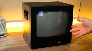 Unboxing a New Old Stock 14" Videology CRT Monitor