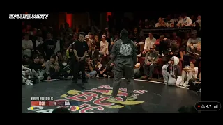 BBOY ISSIN VS BBOY DAGA RED BULL BC ONE CYPHER LAST CHANCE CAMP  USA  NYC 2022.