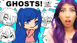 Living With 3 Ghosts?! 👻 Gacha Life Reaction PART 1