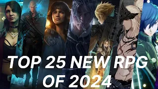 The ULTIMATE List of Top 25 RPGs Coming in 2024! 🔥🎮 #gaming #top25