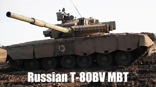 Russian soldiers training in outdated T-80BV tank before heading to War