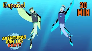 ¡EL PEZ VOLADOR! | Peces y más para Niños | Aventuras con los Kratt | 9 Story Kids en Español