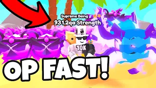 How To Get Strength And Wins FAST In Arm Wrestle Simulator