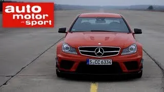 Einzeltest Mercedes C 63 AMG Coupé Black Series