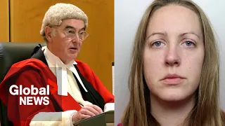 UK baby killer nurse Lucy Letby sentenced to life in prison