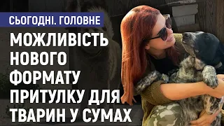 Можливість нового формату притулку для тварин у Сумах. Аліна Остапенко. Сьогодні. Головне.