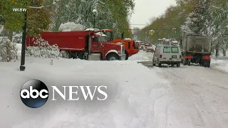 Lake-effect snowfall drops over 6 feet in Western New York