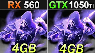 RX 560 Vs. Vs. GTX 1050 Ti | 29 Games Benchmarks