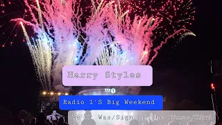 Harry Styles-  As It Was -(encore)-Sign Of The Times - Kiwi Radio 1'S Big Weekend