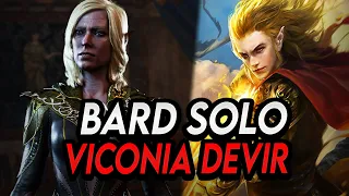 Baldur's Gate 3: Bard solo Viconia DeVir | Honour Mode