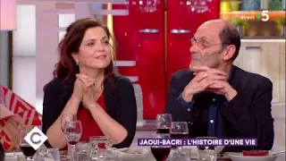 Au dîner avec Agnès Jaoui et Jean-Pierre Bacri - C à Vous - 10/04/2018