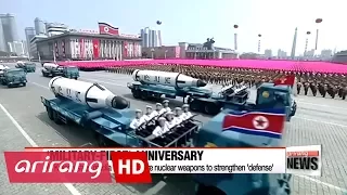 N. Korea calls for more nuclear weapons development on anniversary of 'military-first' ideology