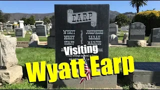 Famous Grave - WYATT EARP - Legendary Wild West Cowboy In Colma, So. San Francisco, CA