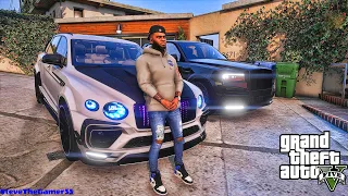 GTA 5 RR vs Bentayga in GTA 5 Mods IRL|| LA REVO Let's Go to Work #27