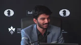 Post-game Press Conference with Gukesh | Round 8 | FIDE Candidates