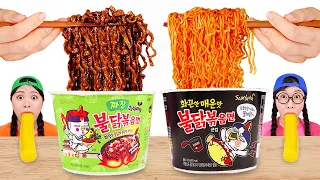 불닭볶음면 먹방 Mukbang Spicy Noodle DONA 도나