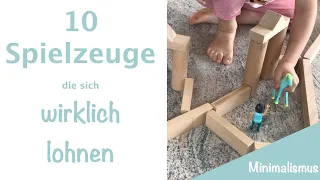 Minimalismus mit Kindern: Welche und wieviele Spielsachen braucht ein Kind?