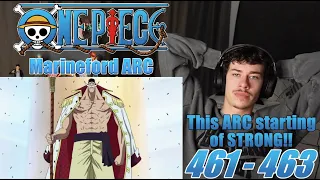 Ace and Whitebeard's Past! The Power to Destroy the World! | One Piece - 461 - 463 | Reaction