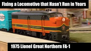 Zinc Rotted 1975 Lionel FA-1 Locomotive - Can We Make It Run Again?