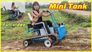 Because my family is poor, I built myself a mini tank - Full video | Car Tech