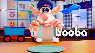 Booba -  Fruity Vehicles 🥝 Food Puzzle - Cartoon for kids Kedoo ToonsTV