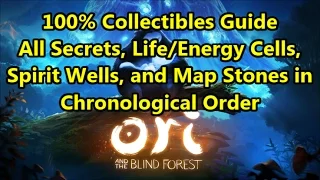 Ori and the Blind Forest - ALL Secret Areas and Collectibles