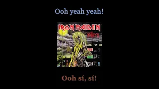 Iron Maiden - Wrathchild - 02 - Lyrics / Subtitulos en español (Nwobhm) Traducida