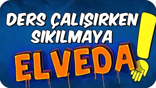 DERS ÇALIŞIRKEN SIKILMAYA ELVEDA DİYORUZ! 💪🏻🤓